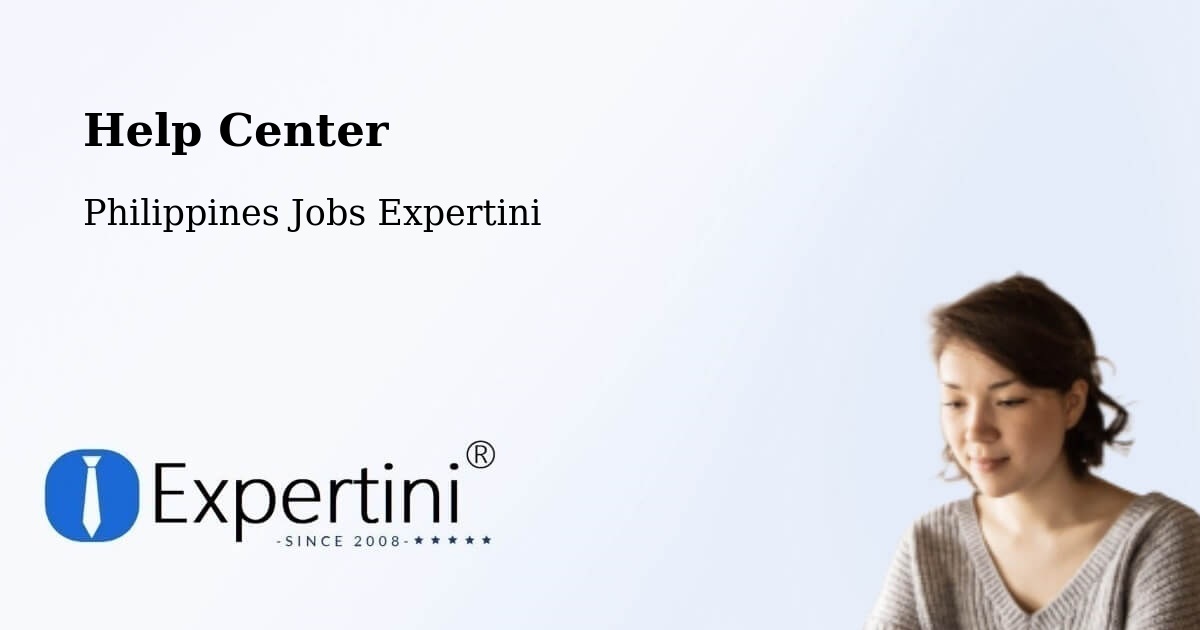 Help Center – Malabor - Philippines Jobs Expertini