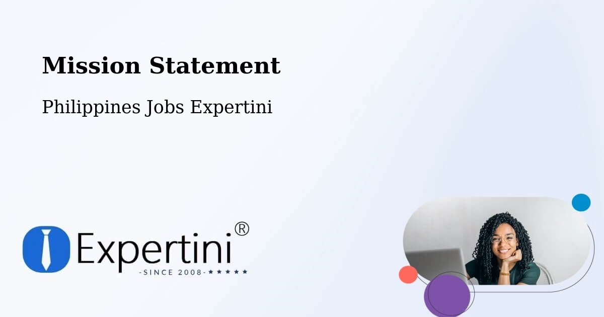 Corporate Mission – Malabor - Philippines Jobs Expertini