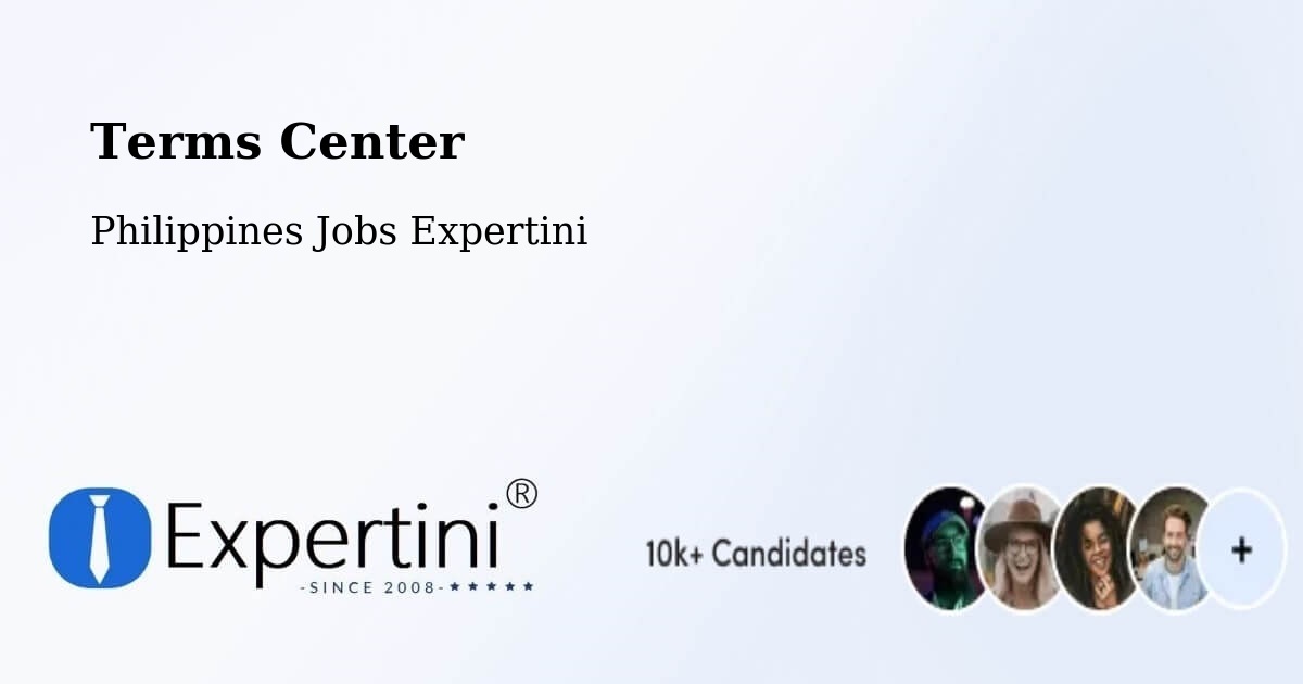 Terms of Service – Malabor - Philippines Jobs Expertini