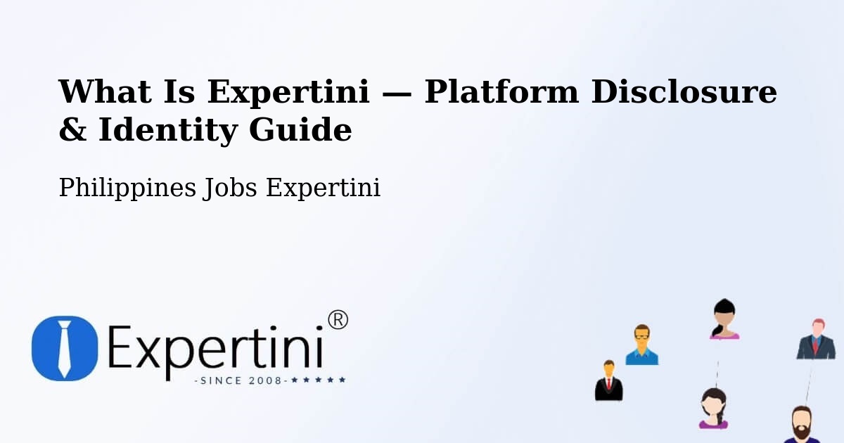What Is Expertini — Platform Disclosure & Identity Guide – Malabor